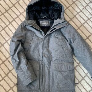 Eddie Bauer Men's Charcoal Performance Jacket